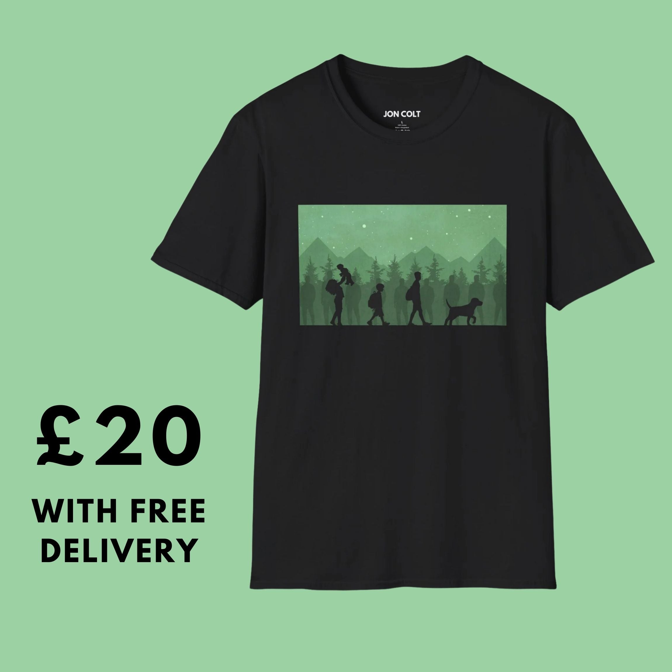 What Happened Next - Green Unisex T-Shirt