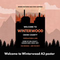 Welcome to Winterwood A3 Poster - Signed by Jon Colt