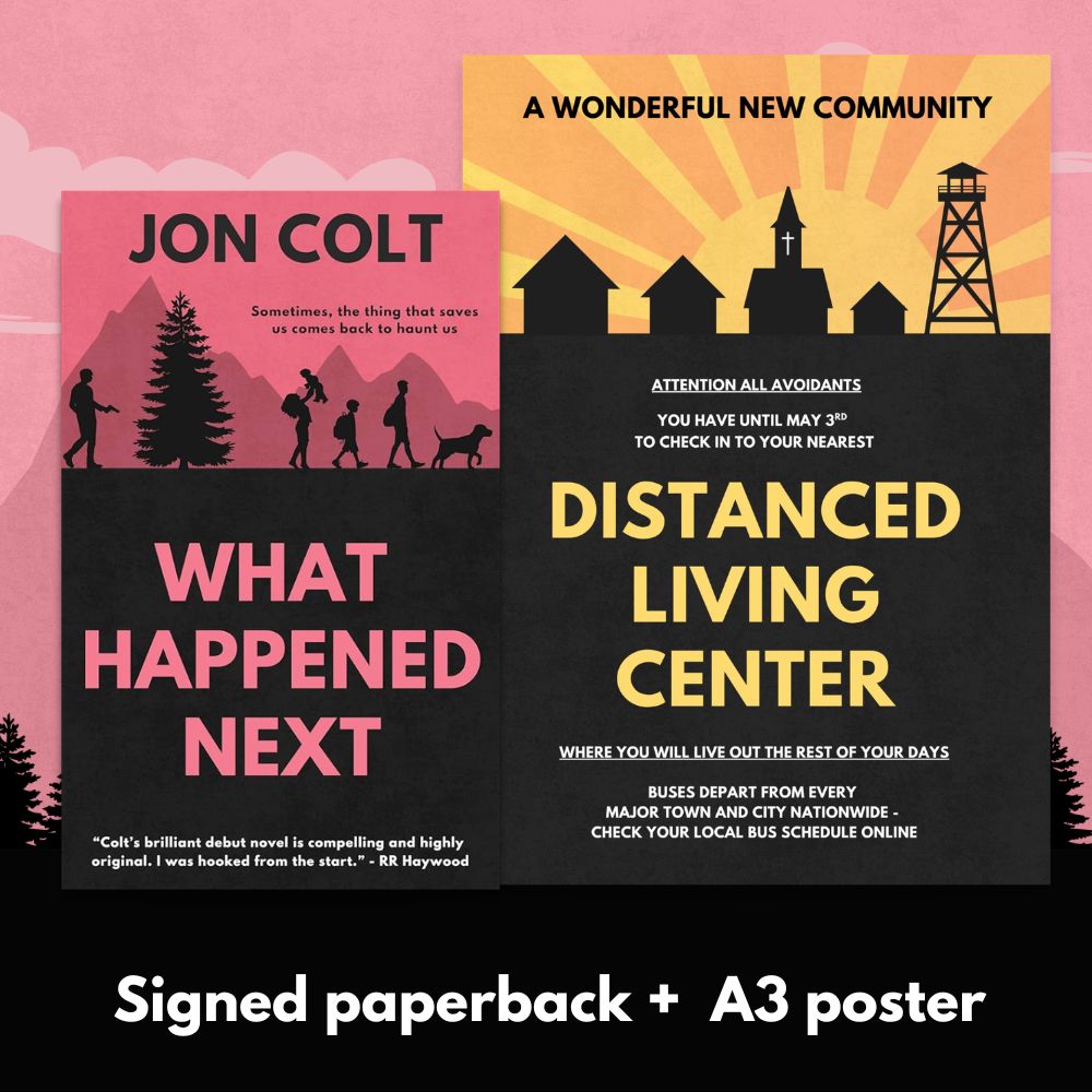 What Happened Next - Signed Paperback + A3 Poster
