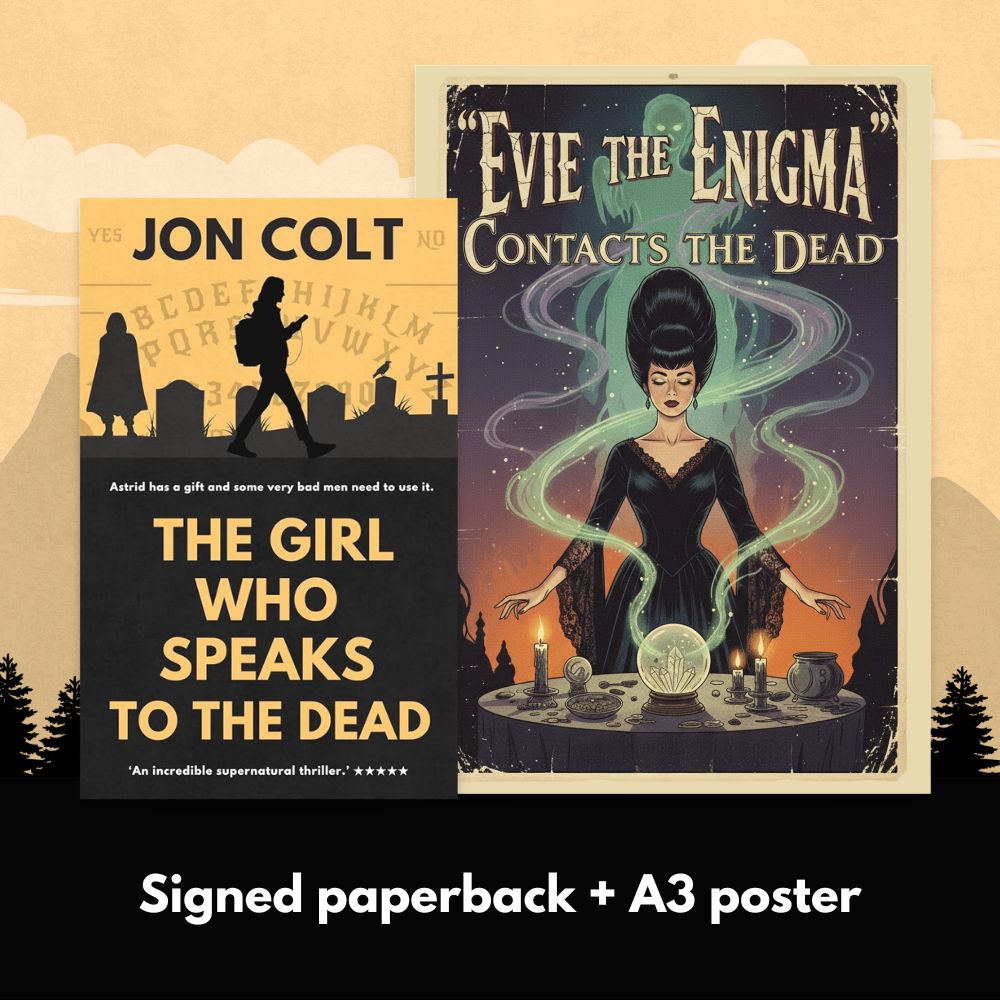 The Girl Who Speaks to the Dead - Signed Paperback