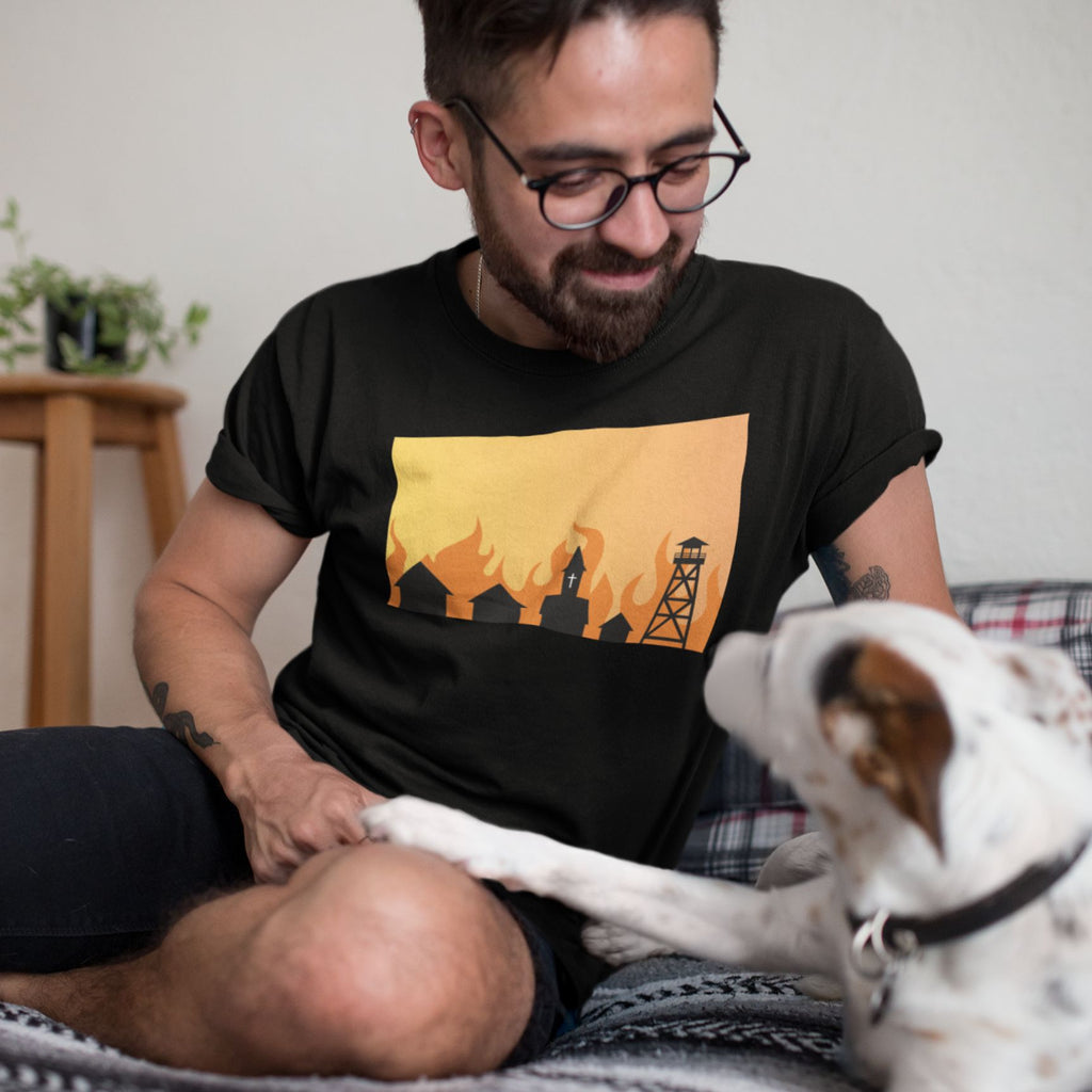 Bad Things Happened Here Universe T-Shirt