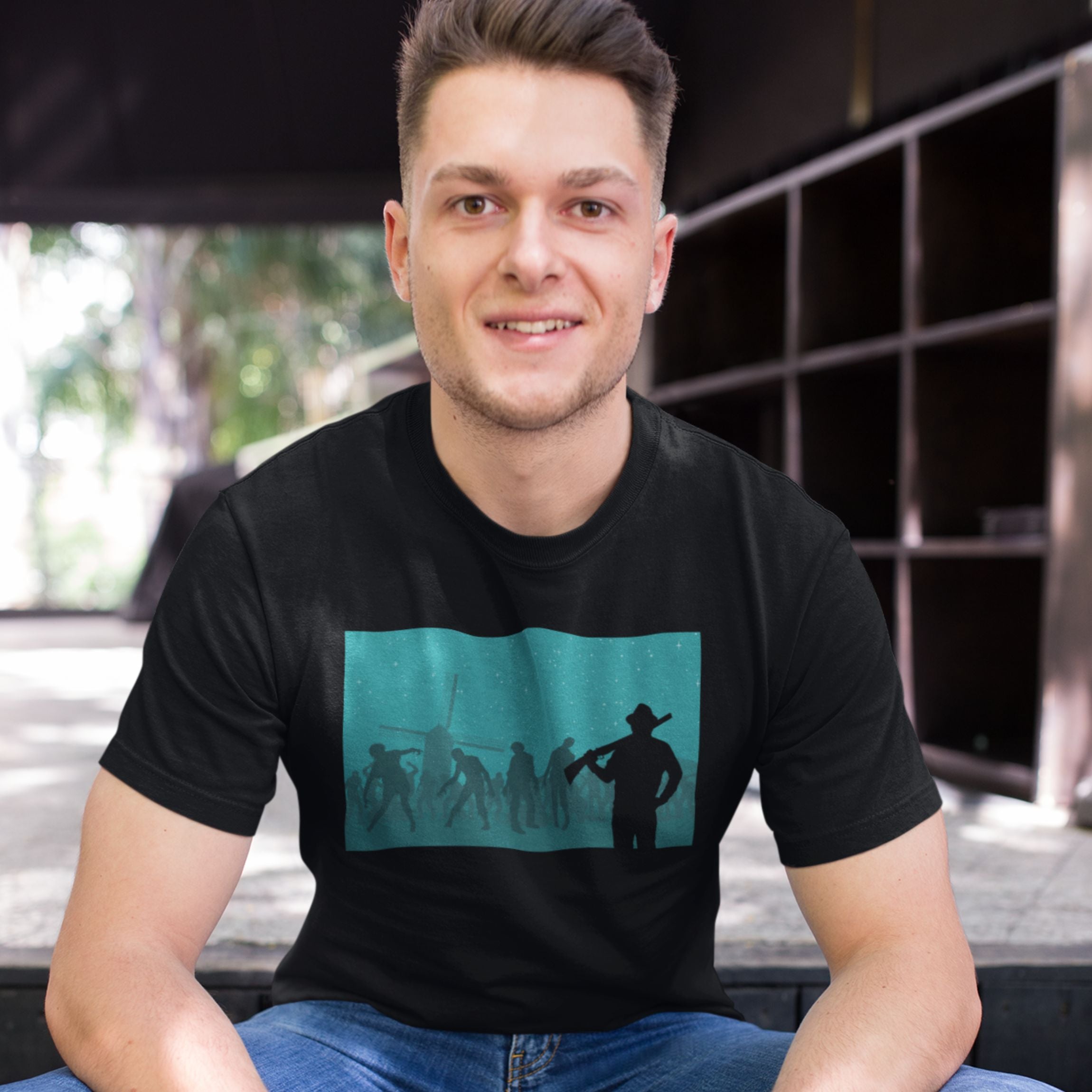 Zombies on the Farm Unisex T-Shirt